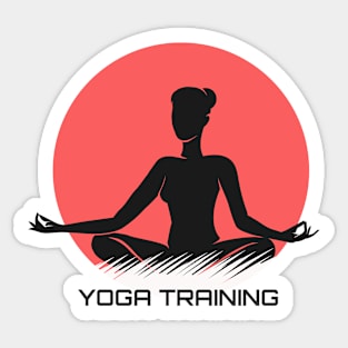 Yoga Emblem Sticker